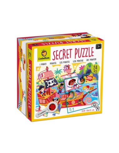 Secret puzzle piratas . Ludattica