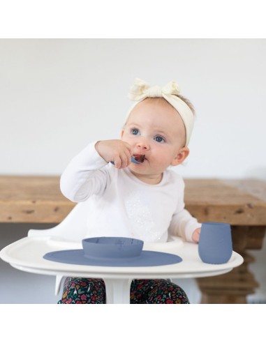 Set de primeros alimentos, índigo. EZPZ