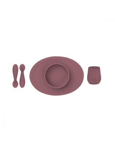 Set de primeros alimentos, malva. EZPZ