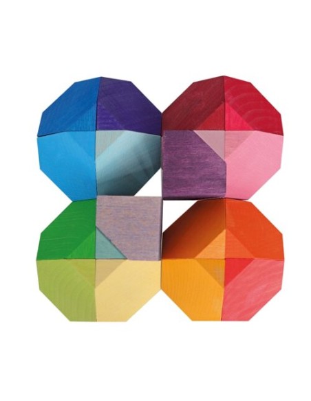 Juego de construcción de piedra angular. Grimm's