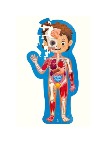 Puzzle cuerpo humano. Hape