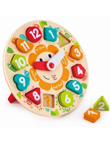 Puzzle de reloj. Hape