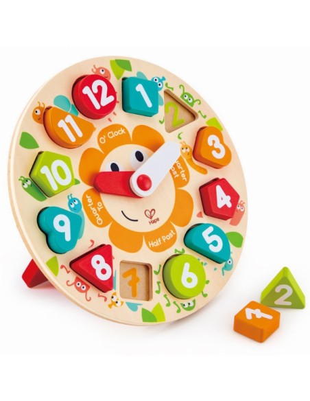 Puzzle de reloj. Hape