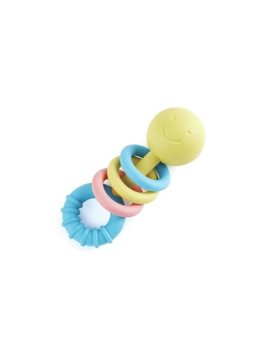 Mordedor sonajero de anillos. Hape
