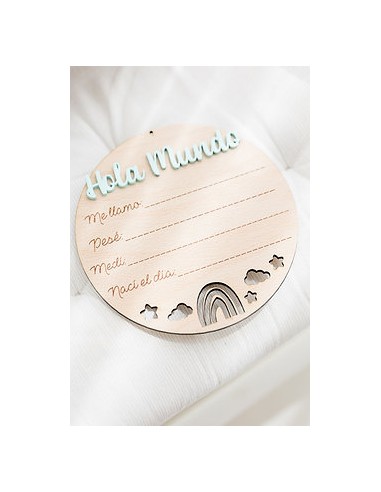 Placa "Hola Mundo". Marval