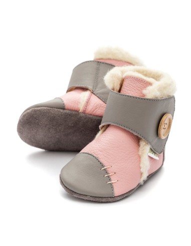 Bota suela blanda. Pearl. Liliputi.