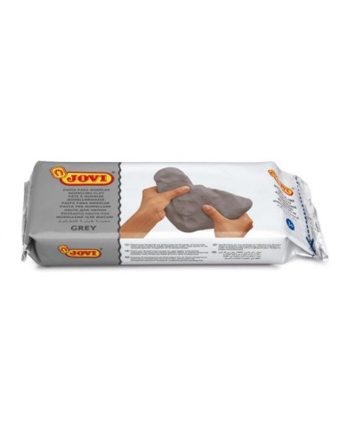 Pasta modelar, gris, 500g. Jovi