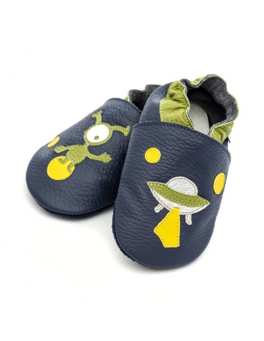 Zapato bebé suave, ufo. (talla M) Liliputi.