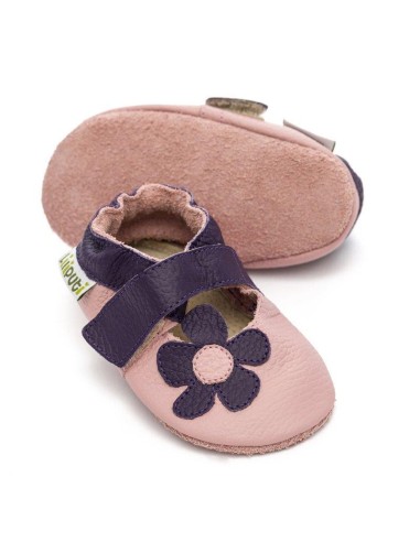 Sandalia bebé suave, Lilac. Liliputi.