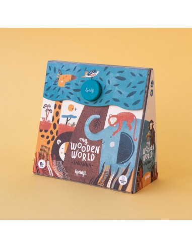 Juego My Wooden world Sabana. Londji
