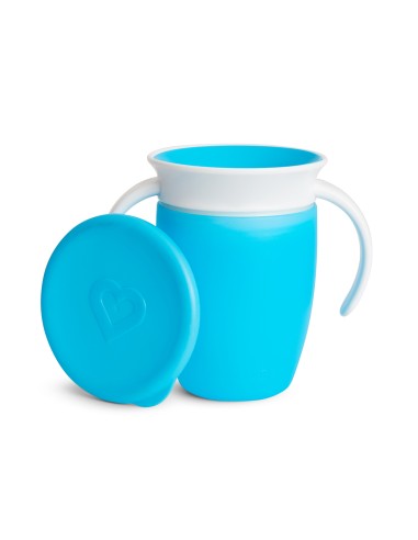Taza antigoteo 360º. Munchkin azul