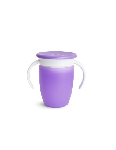Taza antigoteo 360º. Munchkin lila