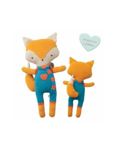 Muñeco de trapo Félix Fox. Hoppa