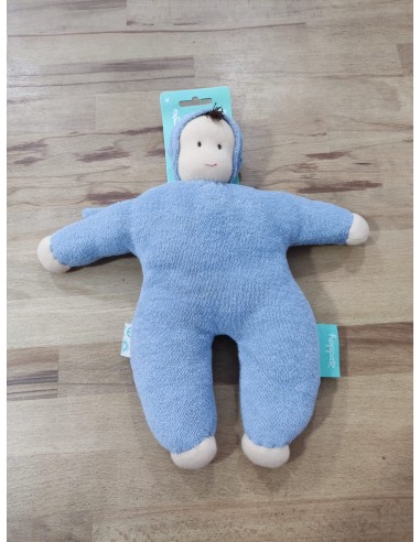 Muñeco de trapo Sarah azul. Hoppa