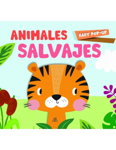 Libro, " Animales salvajes, baby pop up"