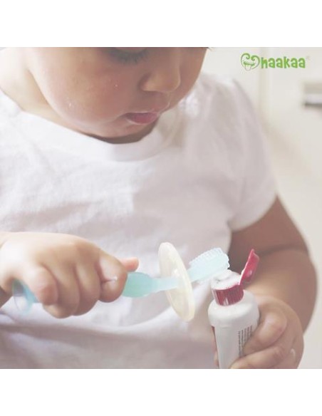 Cepillo de dientes de silicona. Haakaa