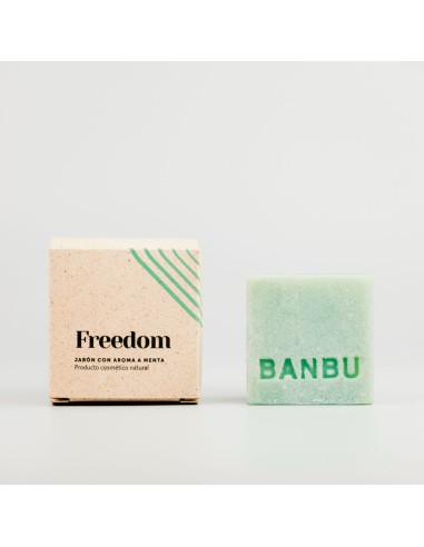 Gel de ducha sólido, Freedom menta. Banbu
