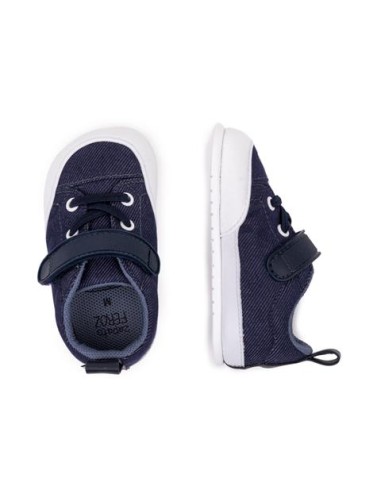 Paterna azul, tejano. Zapato feroz. SS23