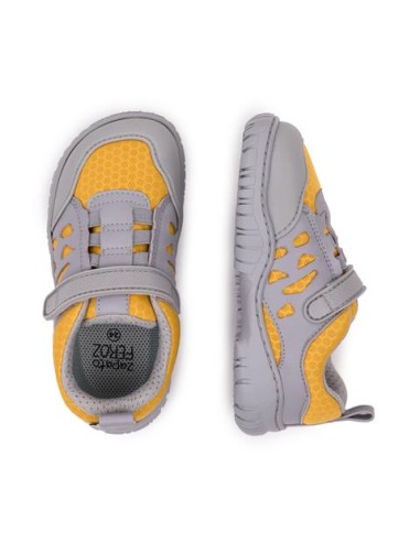 Onil Rocker gris amarillo. Zapato Feroz