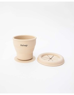 Taza portasnacks, vainilla. Kaisho