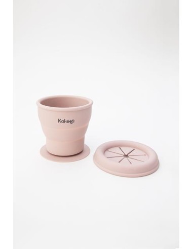 Taza portasnacks, rosa. Kaisho
