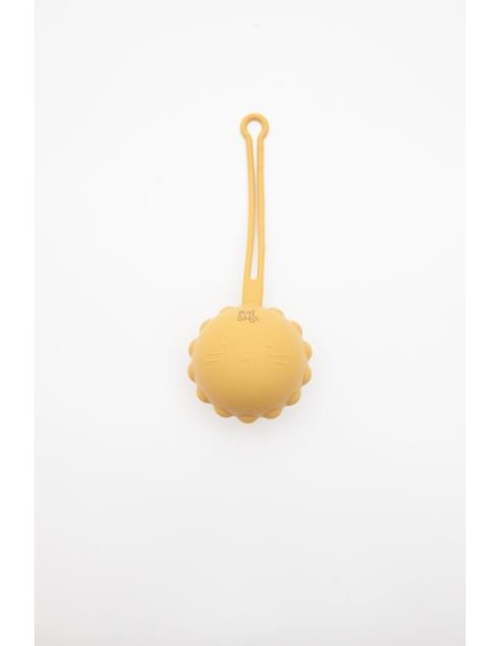 Portachupetes, mostaza. Kaisho