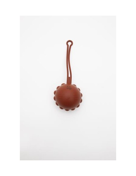 Portachupetes, marrón, Kaisho.