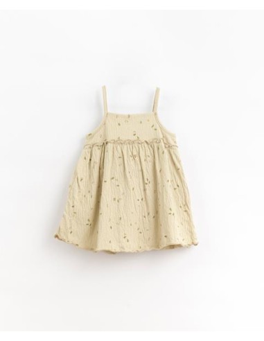 Vestido de punto con estampado semillas. Play up.