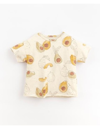 Camiseta con estampado aguacate. Play Up