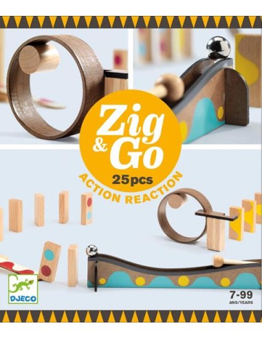 Juego de construcción Zig & Go Dring. Djeco