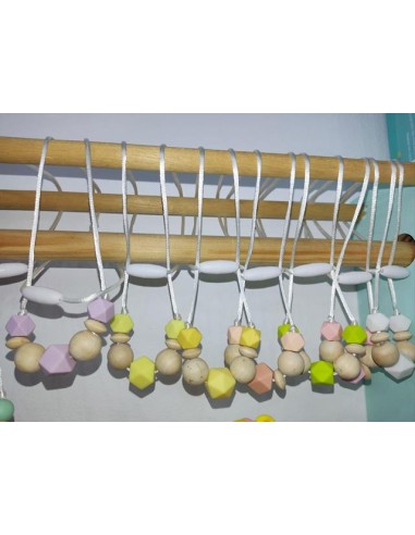 Collar de Lactancia colores pastel. Pretty Dolly