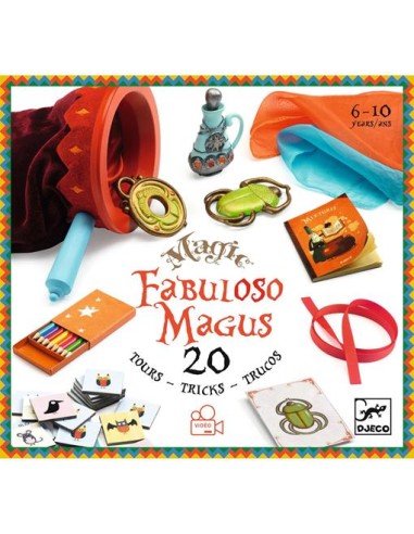 Estuche de magia, Fabuloso Magus. Djeco