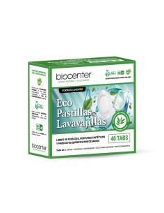 Ecopastillas para lavavajillas. Biocenter