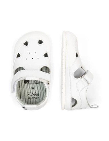 Altea blanco, microfibra. Zapato Feroz. SS23,