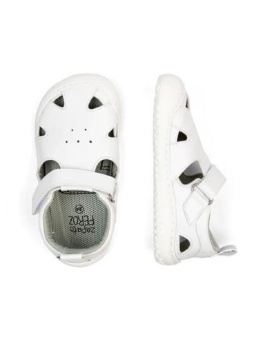 Altea Rocker, blanco, microfibra. Zapato Feroz. SS23