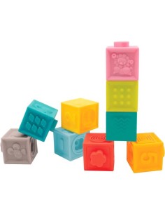 Conjunto 9 cubos apilables. Ludi 2