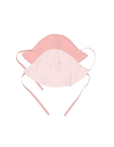 Gorro reversible rosa. Little Dutch.