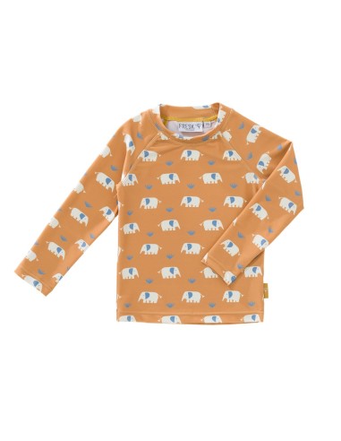 Camiseta manga larga con protección solar, Elefantes. Fresk