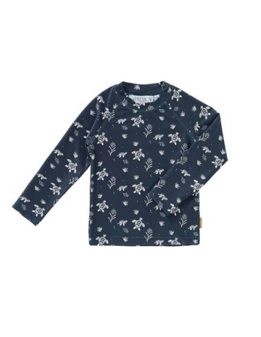 Camiseta manga larga con protección solar, tortugas. Fresk