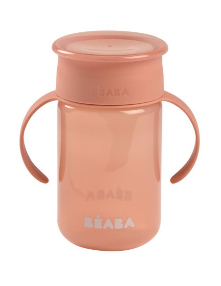 Taza de aprendizaje 360º, rosa. Béaba