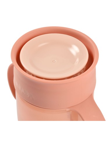 Taza de aprendizaje 360º, rosa. Béaba