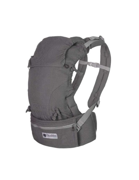 Mochila de Porteo Quokkababy Ecarrier, light grey.