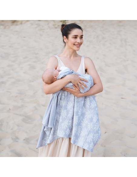 Manta arrullo gris. Love and Carry.