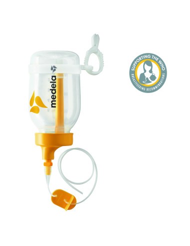 Relactador de leche materna o sistema de alimentación suplementaria. Medela