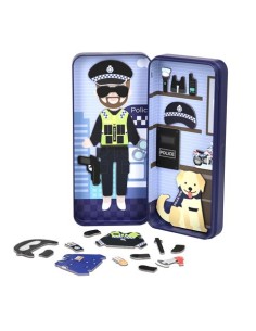 Puzzle magnético mis héroes. Policía. MierEdu. 2