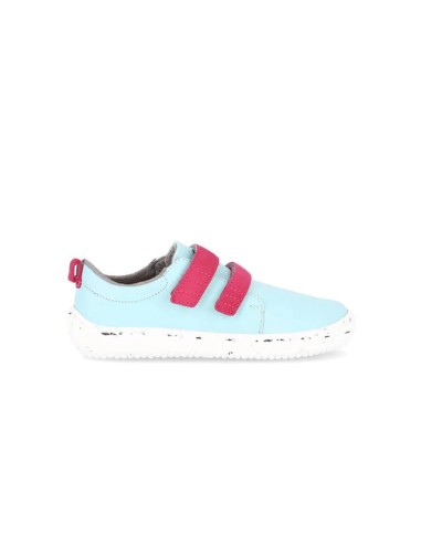 Zapato niños Jolly, sky blue & pink. Be lenka