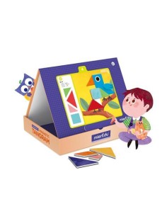 Tangram magnético, kit de inicio. MierEdu. 2