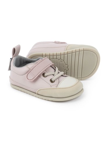 Paterna rosa palo, microfibra . Zapato feroz. AW23.
