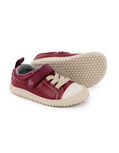 Paterna Rocker ladrillo, microfibra. Zapato feroz. AW23.