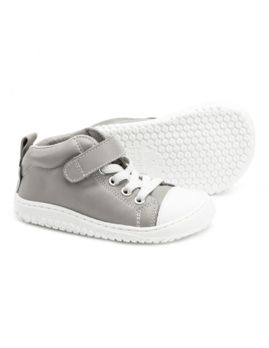 Júcar Rocker gris, piel. Zapato feroz AW23.